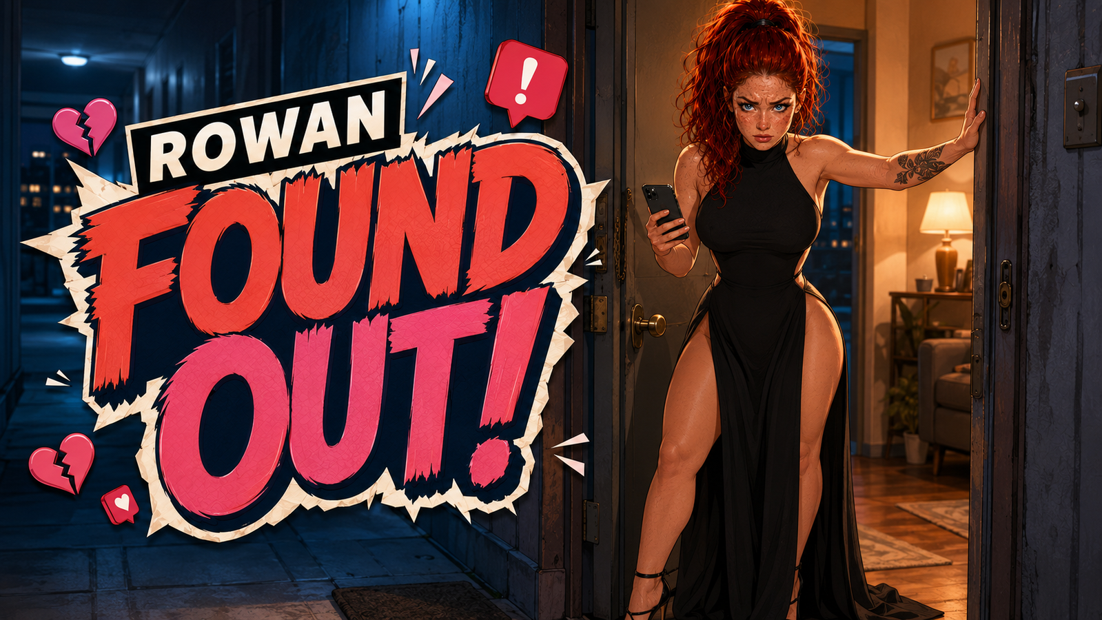 Cover art for Rowan Found Out!, a rowan scenario on AI Dungeon