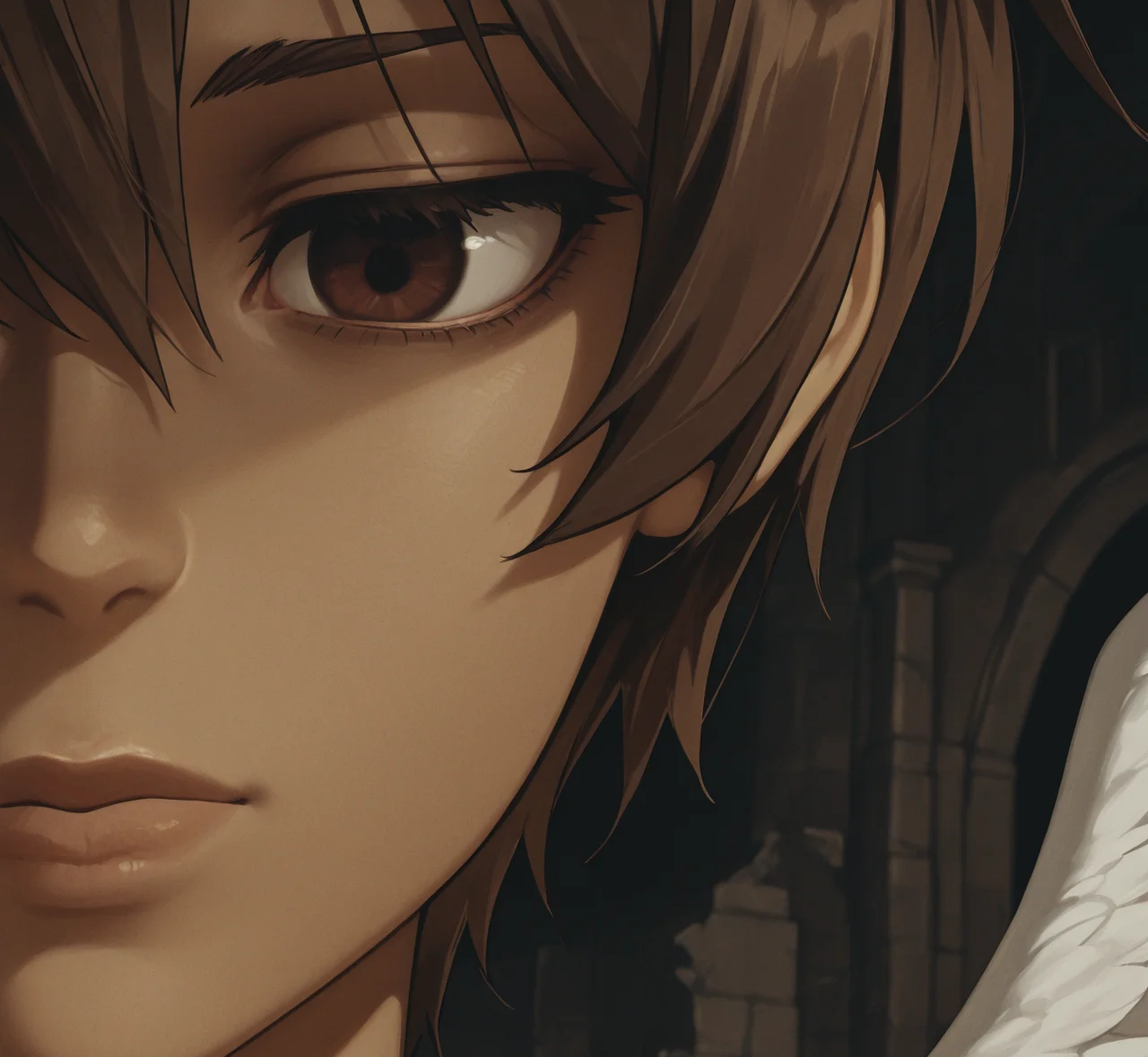 Cover art for Death and Devotion, an angel scenario on AI Dungeon