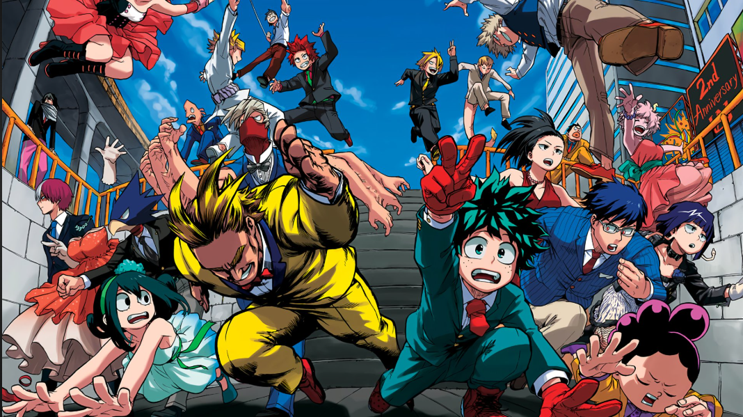 Cover art for My Hero Academia-Updated, a my hero academia scenario on AI Dungeon