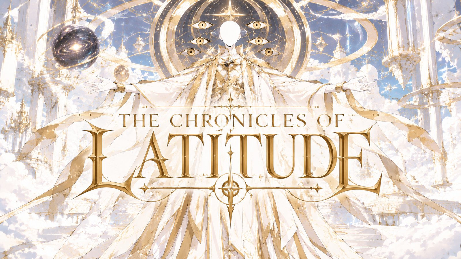 Cover art for THE CHRONICLES OF LATITUDE, a fantasy world on Voyage
