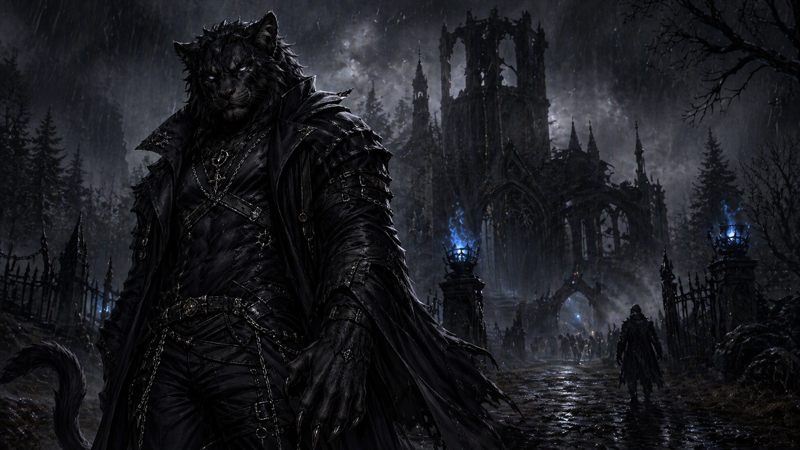 Cover art for Darius Grave, The Bell Warden, a warden scenario on AI Dungeon