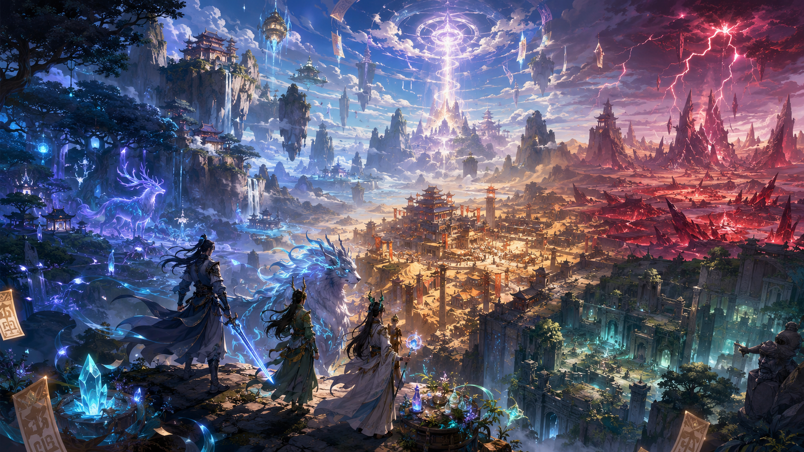 Cover art for Primordial Reach, a cultivation world on Voyage