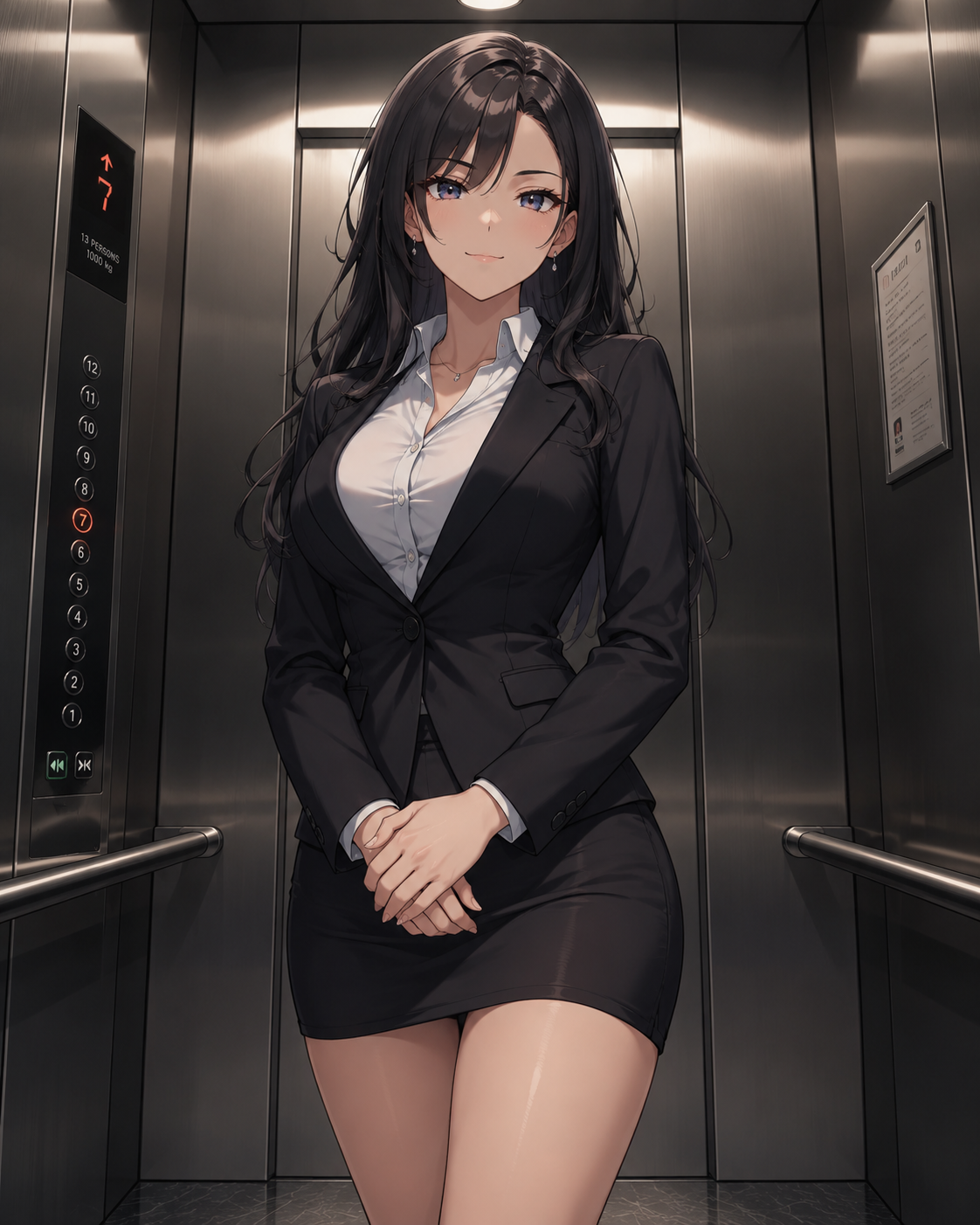 Cover art for Love in an Elevator, an aerosmith retirement scenario on AI Dungeon