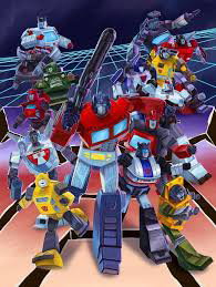Cover art for The Transformers, a transformers scenario on AI Dungeon
