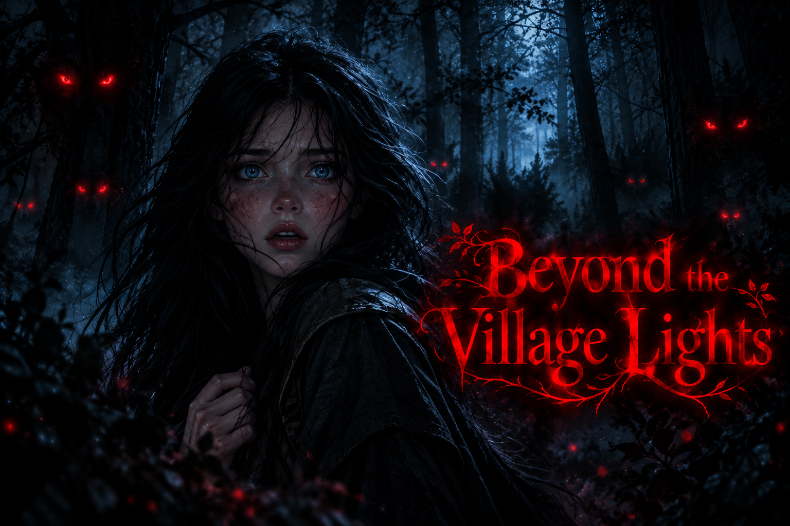 Cover art for Beyond The Village Lights on AI Dungeon