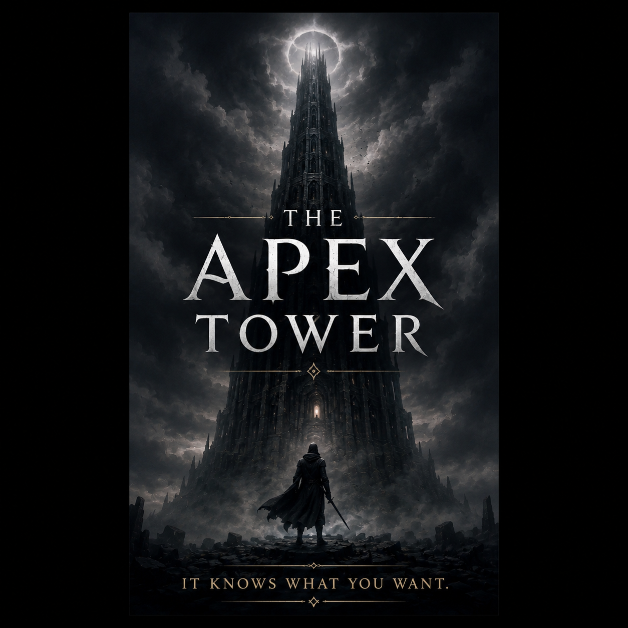 Cover art for The Apex Tower on AI Dungeon