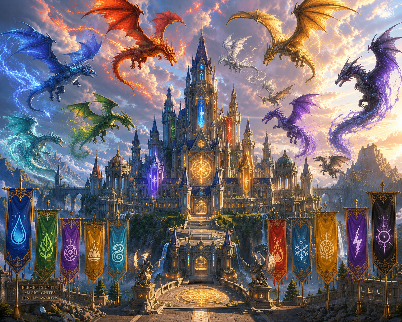 Cover art for The academy of wings on AI Dungeon