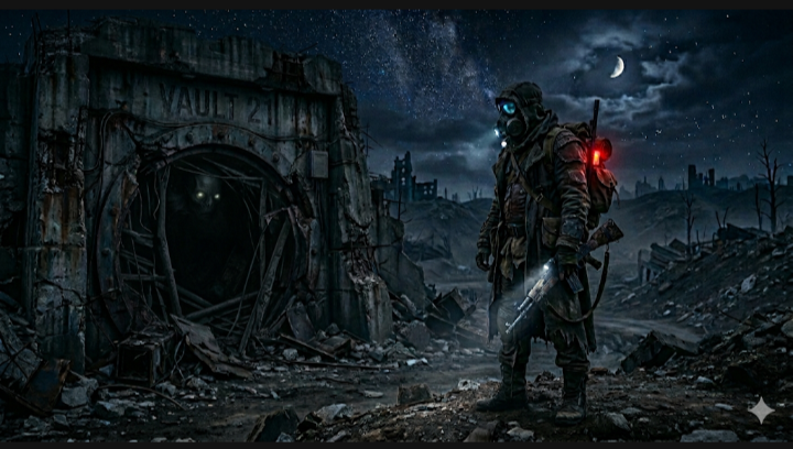 Cover art for Survive the wastelands, a survival scenario on AI Dungeon