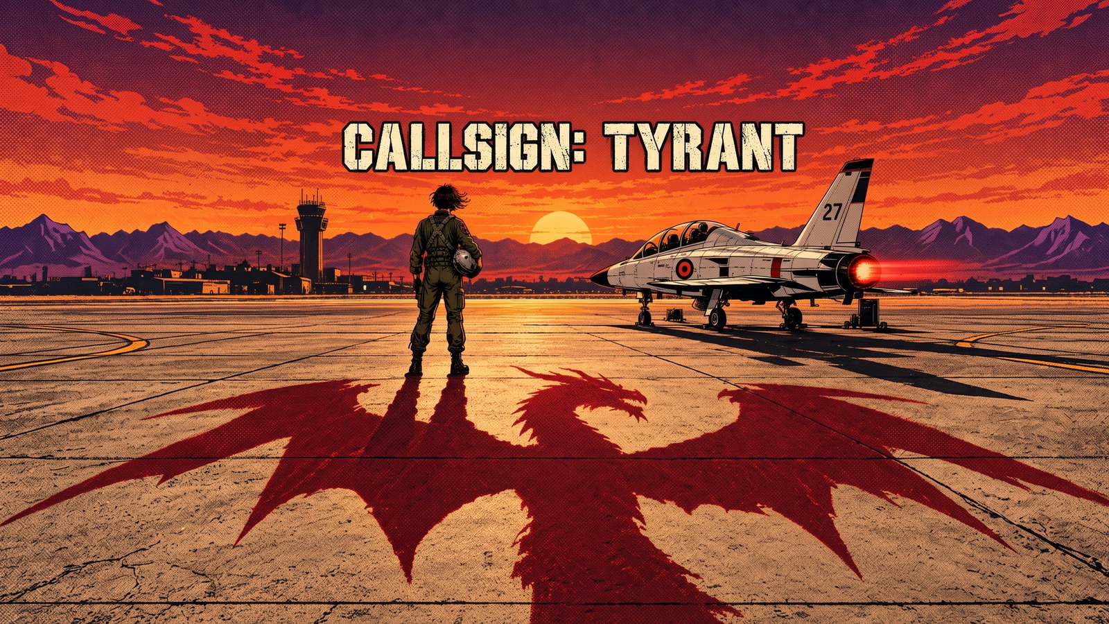 Cover art for Callsign: Tyrant | I/SðŸŽ, a dragon scenario on AI Dungeon