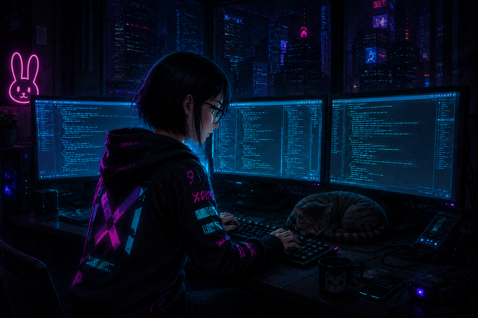 Cover art for White Rabbit, a sci fi scenario on AI Dungeon