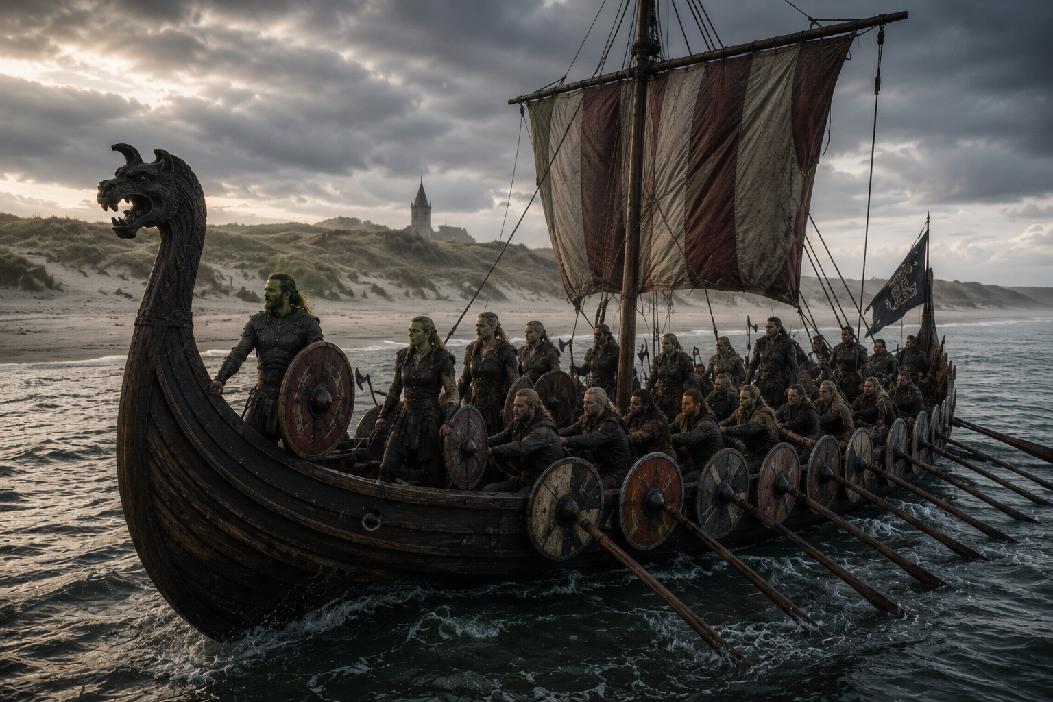 Cover art for Viking reincarnated , a viking scenario on AI Dungeon