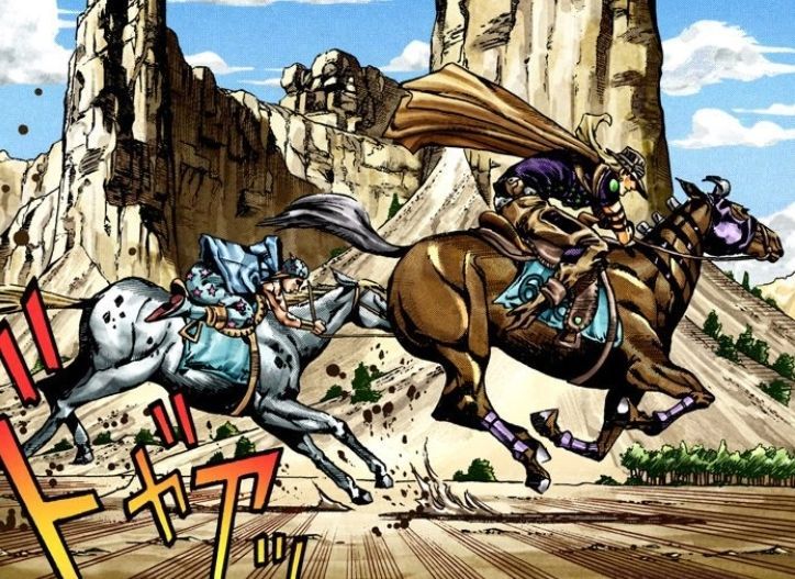 Cover art for ➣ JJBA: 𝔏𝔞𝔴𝔩𝔢𝔰𝔰 | V0.2 ➣, a jo jos bizarre adventure scenario on AI Dungeon