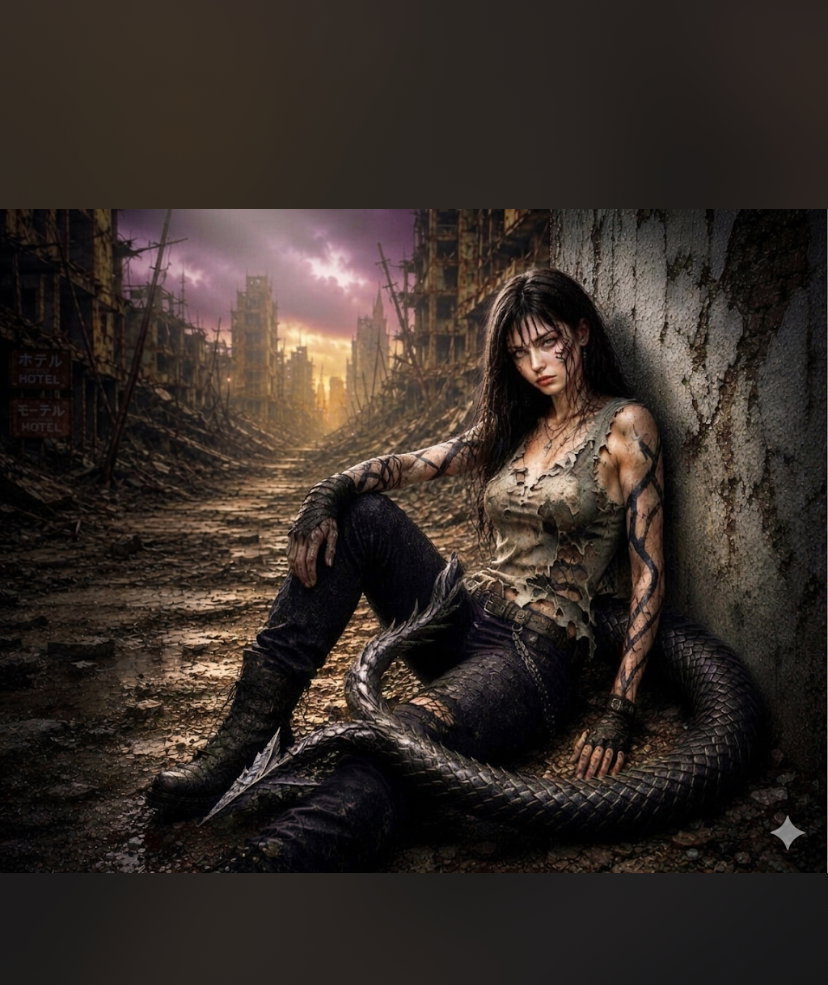 Cover art for }{ a new beginning}{, a fantasy adventure scenario on AI Dungeon