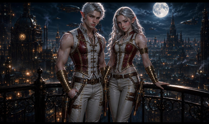 Cover art for }{The Broken Sky Sequel}{, a fable 2 scenario on AI Dungeon