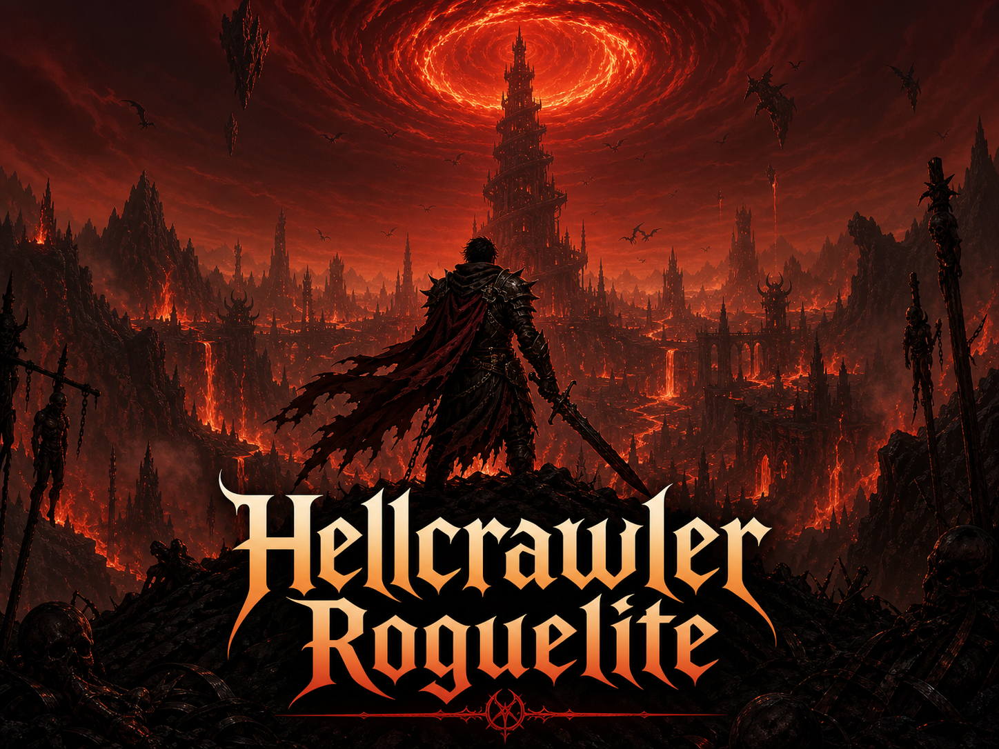 Cover art for Hellcrawler: Roguelite, a dungeon-crawler world on Voyage