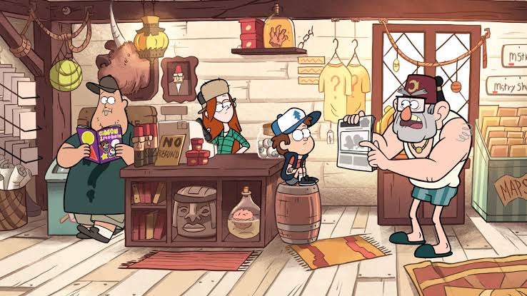 Cover art for Gravity Falls (better version), a gravity falls scenario on AI Dungeon