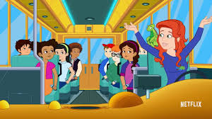 Cover art for The Magic School Bus (modern version), a magic school bus scenario on AI Dungeon