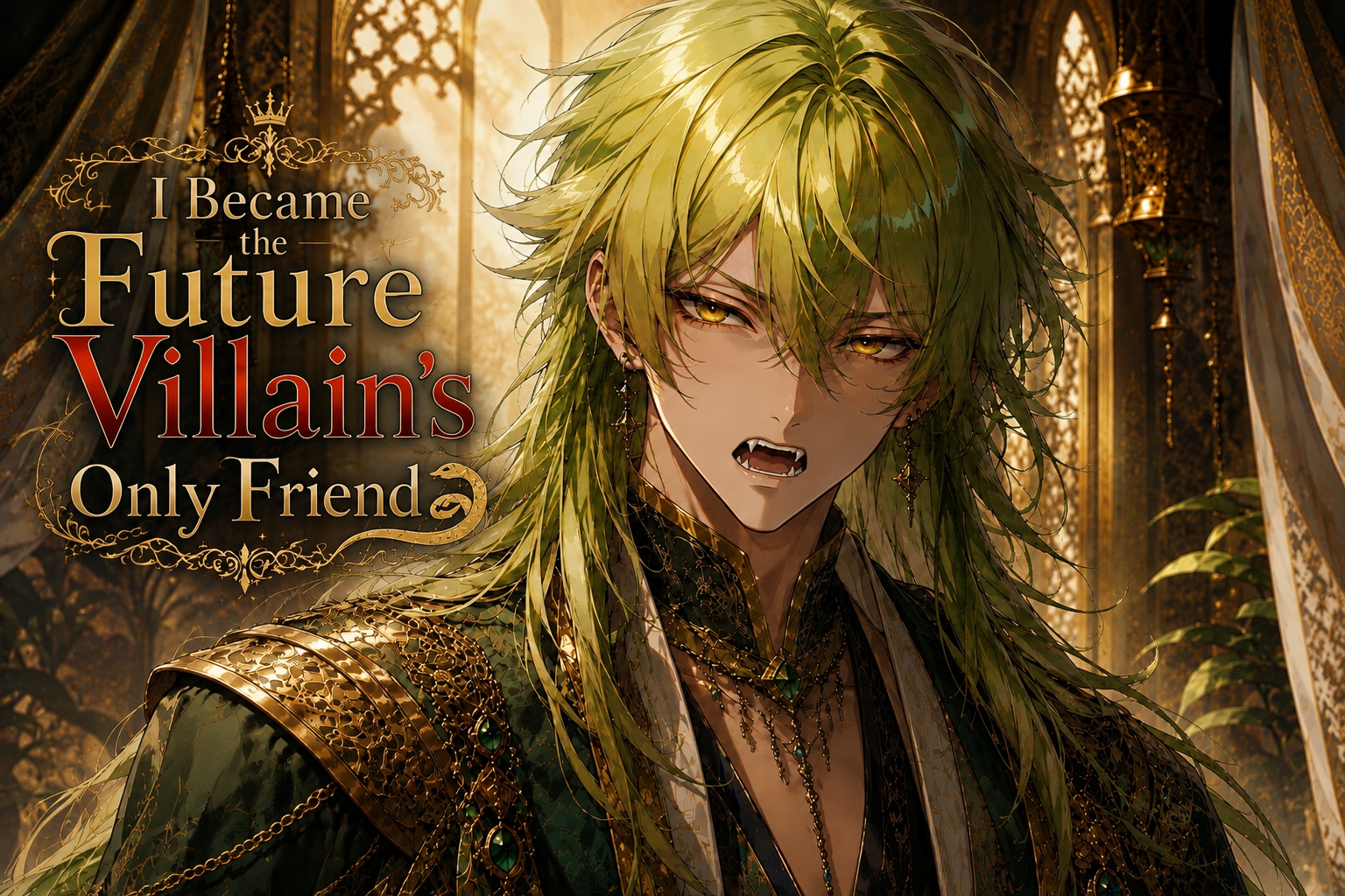 Cover art for š I Became the Future Villainās Only Friend š, a romance scenario on AI Dungeon