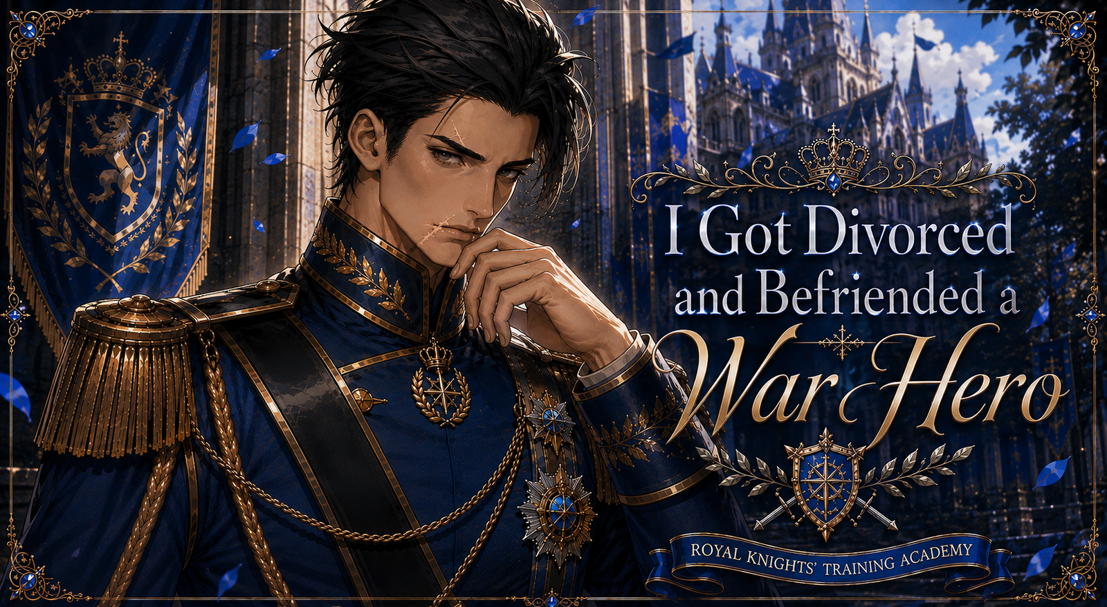 Cover art for πΏ I Got Divorced and Befriended a War Hero πΏ, a romance scenario on AI Dungeon