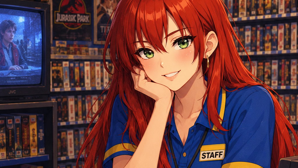 Cover art for Be Kind, Rewind🎭, a coming of age scenario on AI Dungeon