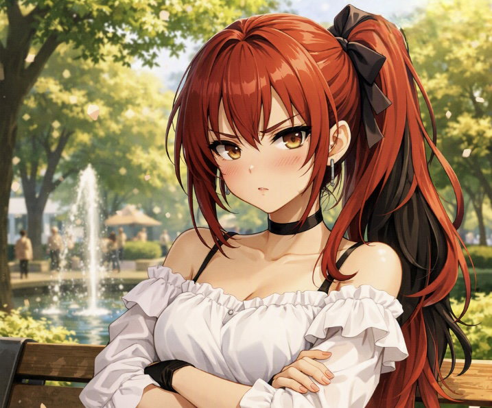 Cover art for Blind Date - Tsundere (ðŸŽ), an inner self scenario on AI Dungeon