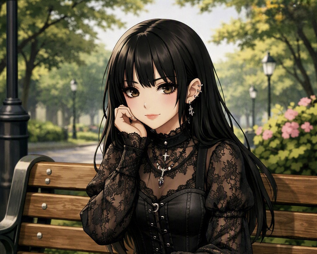 Cover art for Blind Date - Goth (ðŸŽ), a blind date scenario on AI Dungeon