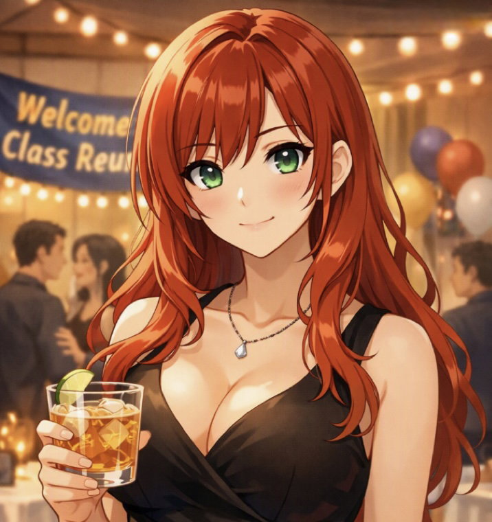 Cover art for Your Ex And Your High School Reunion (ðŸŽ), a slice of life scenario on AI Dungeon