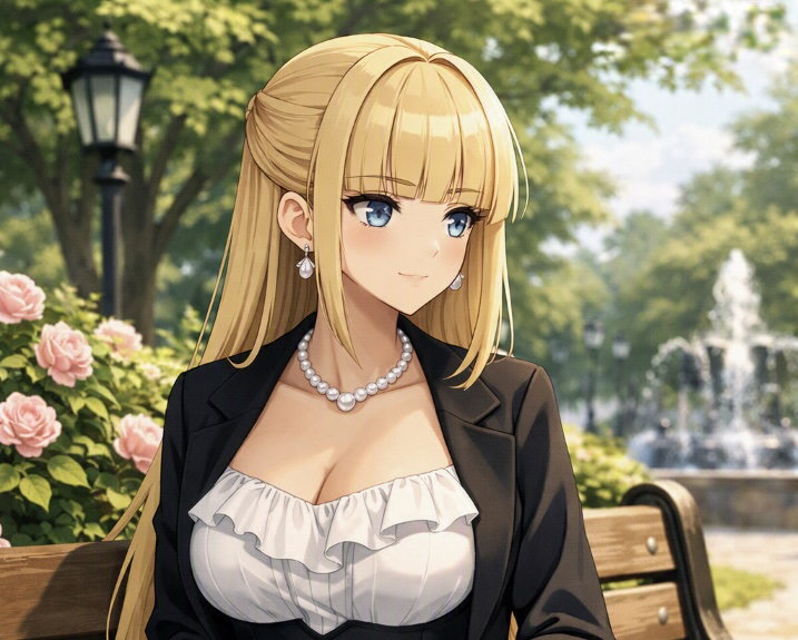 Cover art for Blind Date - Ojou-sama (ðŸŽ), a rich scenario on AI Dungeon