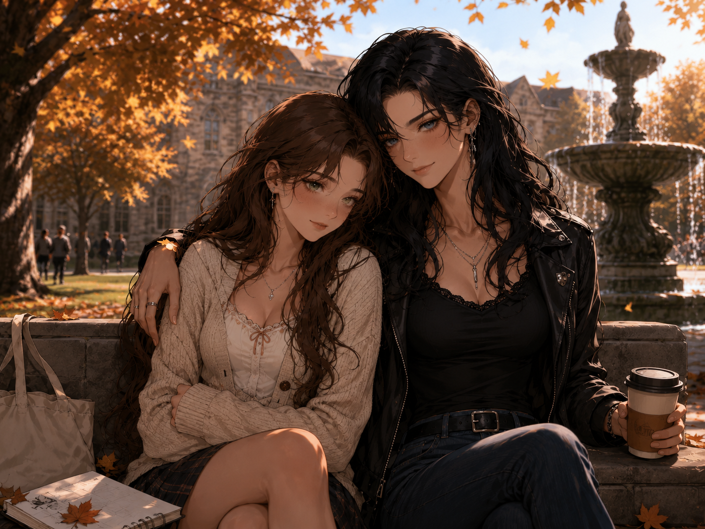 Cover art for Third Wheel, a romance scenario on AI Dungeon