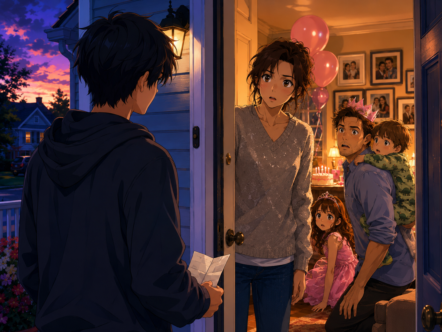 Cover art for Your father hates you, a family scenario on AI Dungeon