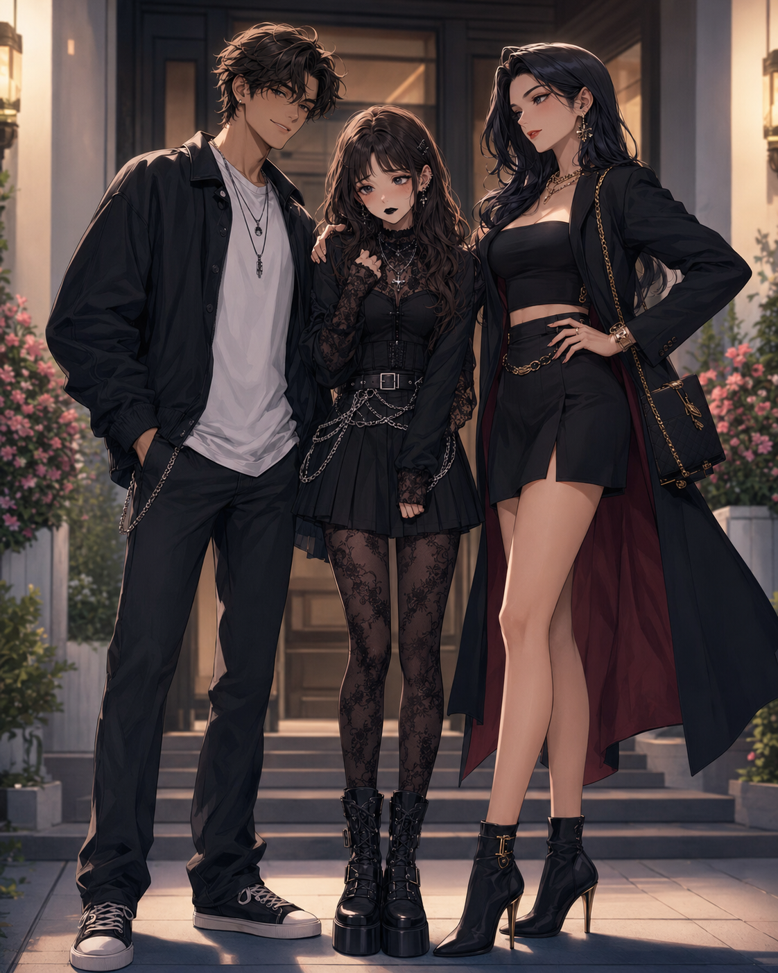 Cover art for Turned Goth, a romance scenario on AI Dungeon