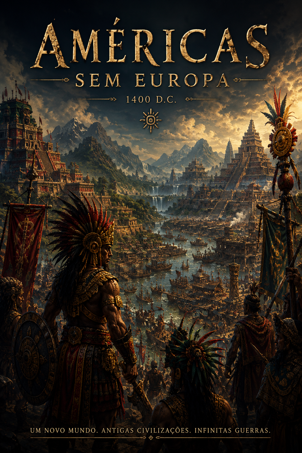Cover art for América Medieval, a medieval scenario on AI Dungeon