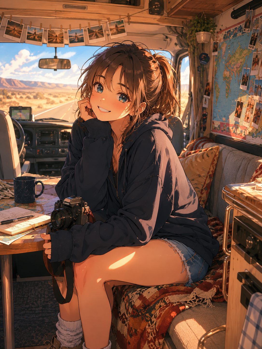 Cover art for Roadside Hearts, a love scenario on AI Dungeon