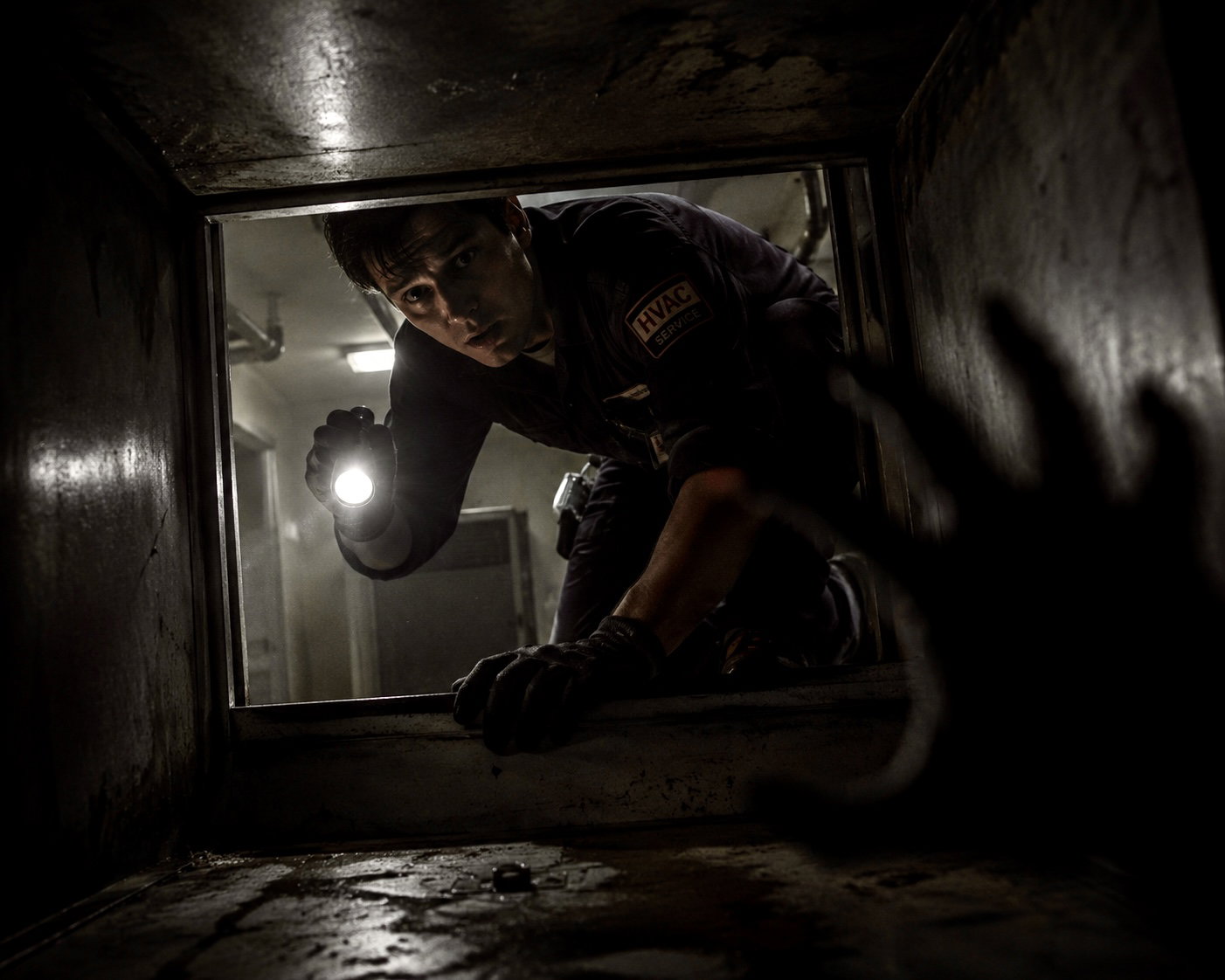 Cover art for Night Caretaker: The Vent , a super natural scenario on AI Dungeon