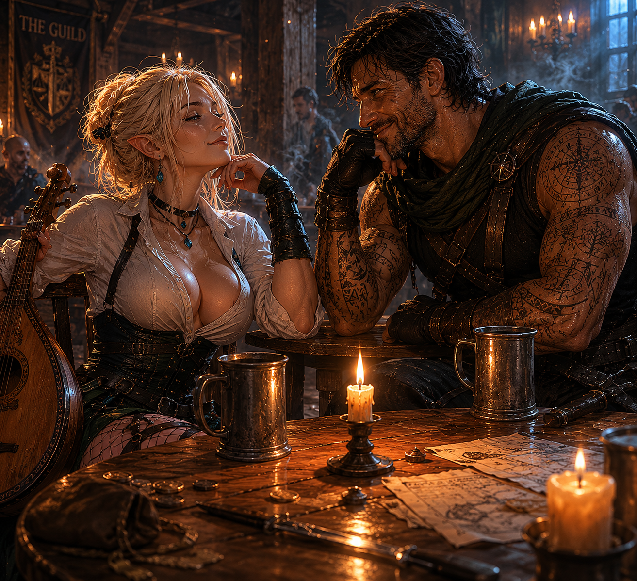 Cover art for Northbound, a fantasy scenario on AI Dungeon