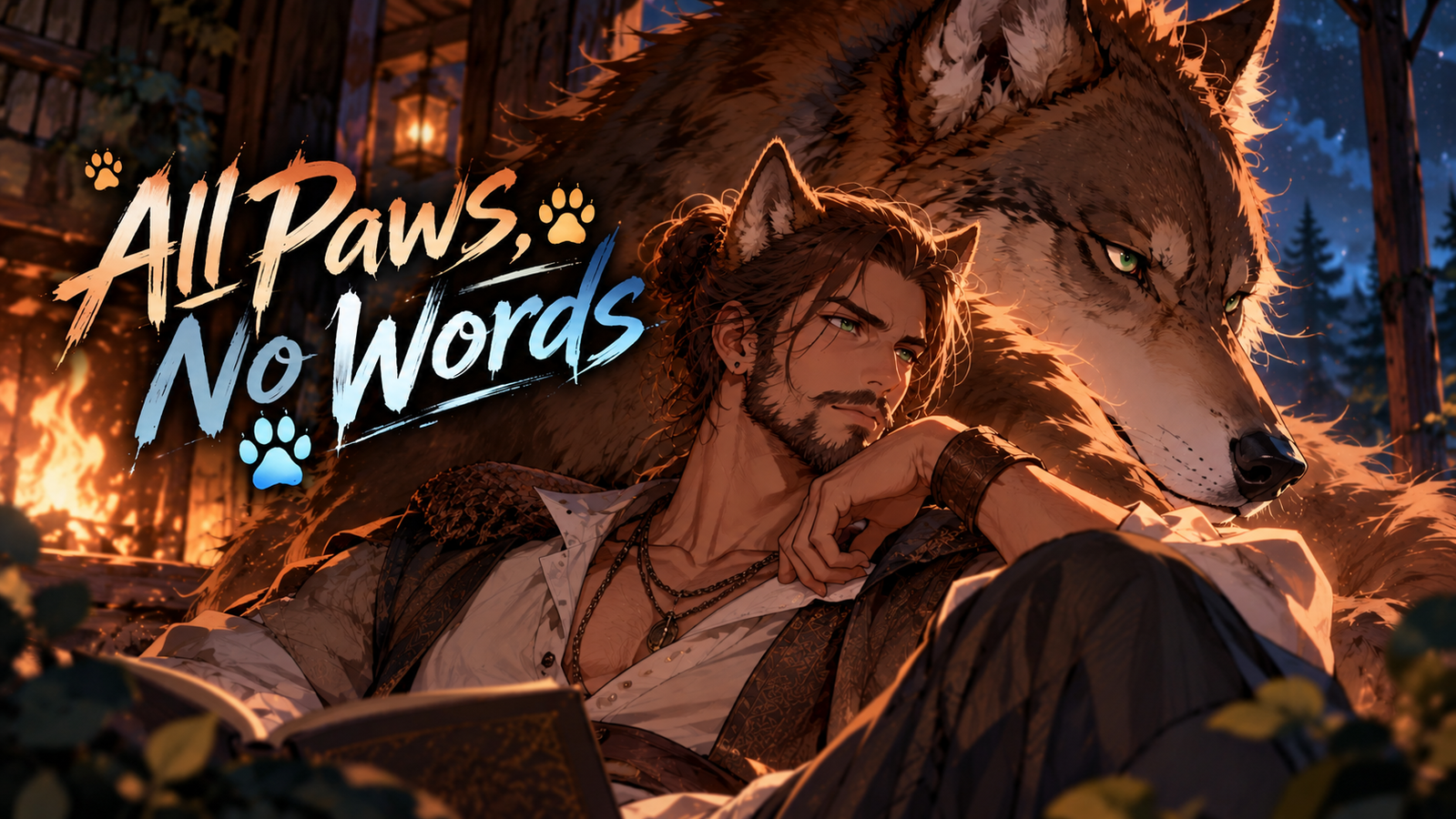 Cover art for All Paws, No Words ðŸŽ, a savehusbandos scenario on AI Dungeon