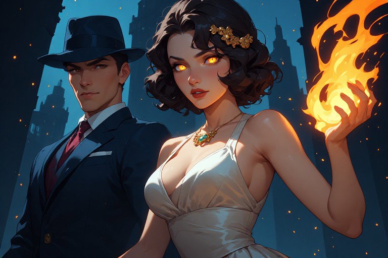Cover art for Wizard Detective , an action scenario on AI Dungeon