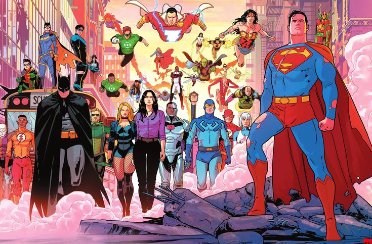 Cover art for DC: Crisis Infinite on AI Dungeon