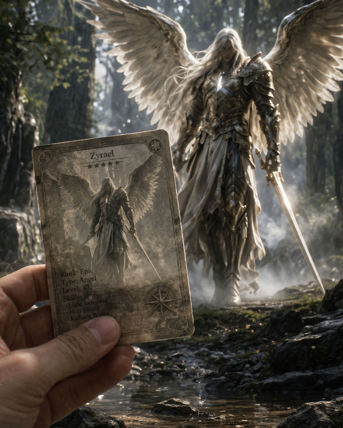 Cover art for Rift Cards, a cards system scenario on AI Dungeon