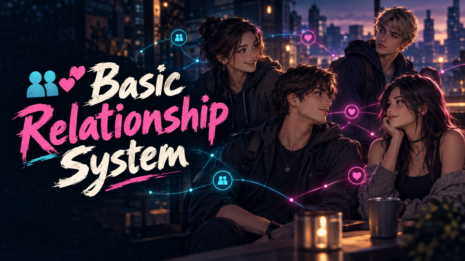Cover art for π₯πNynaleath's Basic Relationship System, a relationships scenario on AI Dungeon