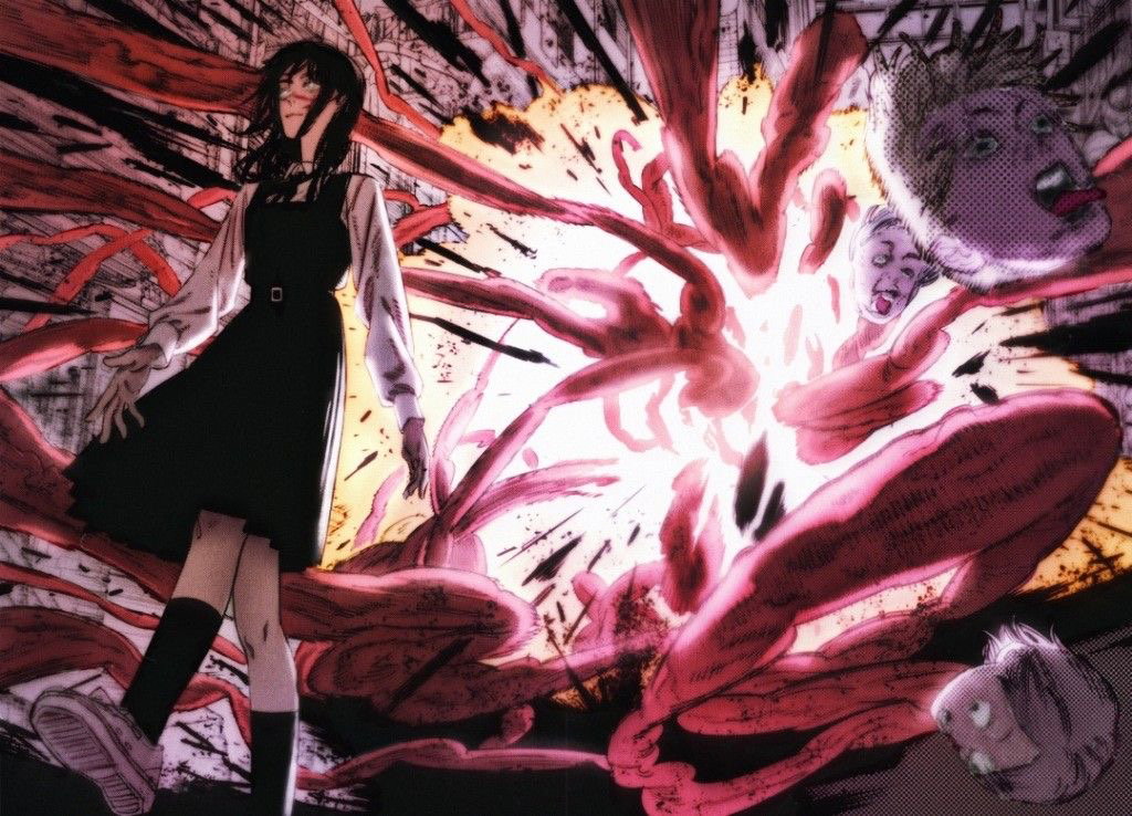 Cover art for LOVE, DEATH, CHAINSAW MAN., a chainsaw scenario on AI Dungeon