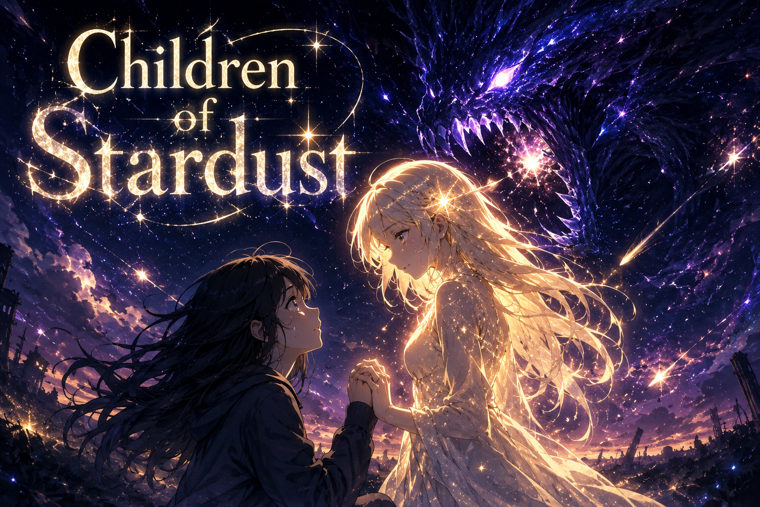 Cover art for Children of Stardust, a children of stardust scenario on AI Dungeon