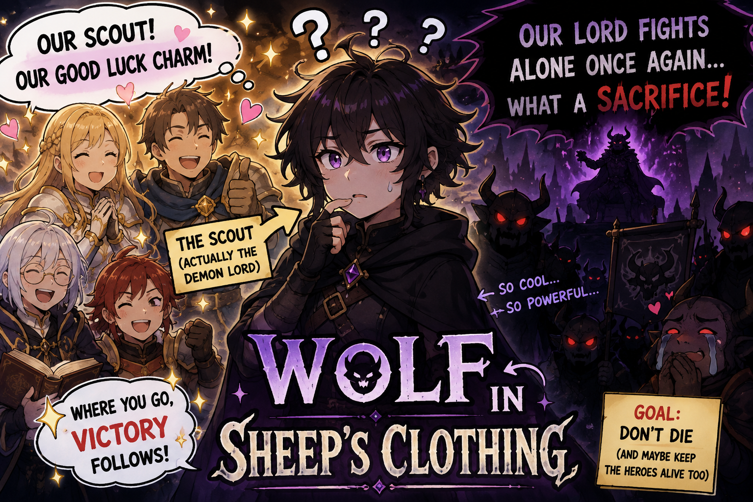 Cover art for Wolf in Sheep’s Clothing, a you know me scenario on AI Dungeon