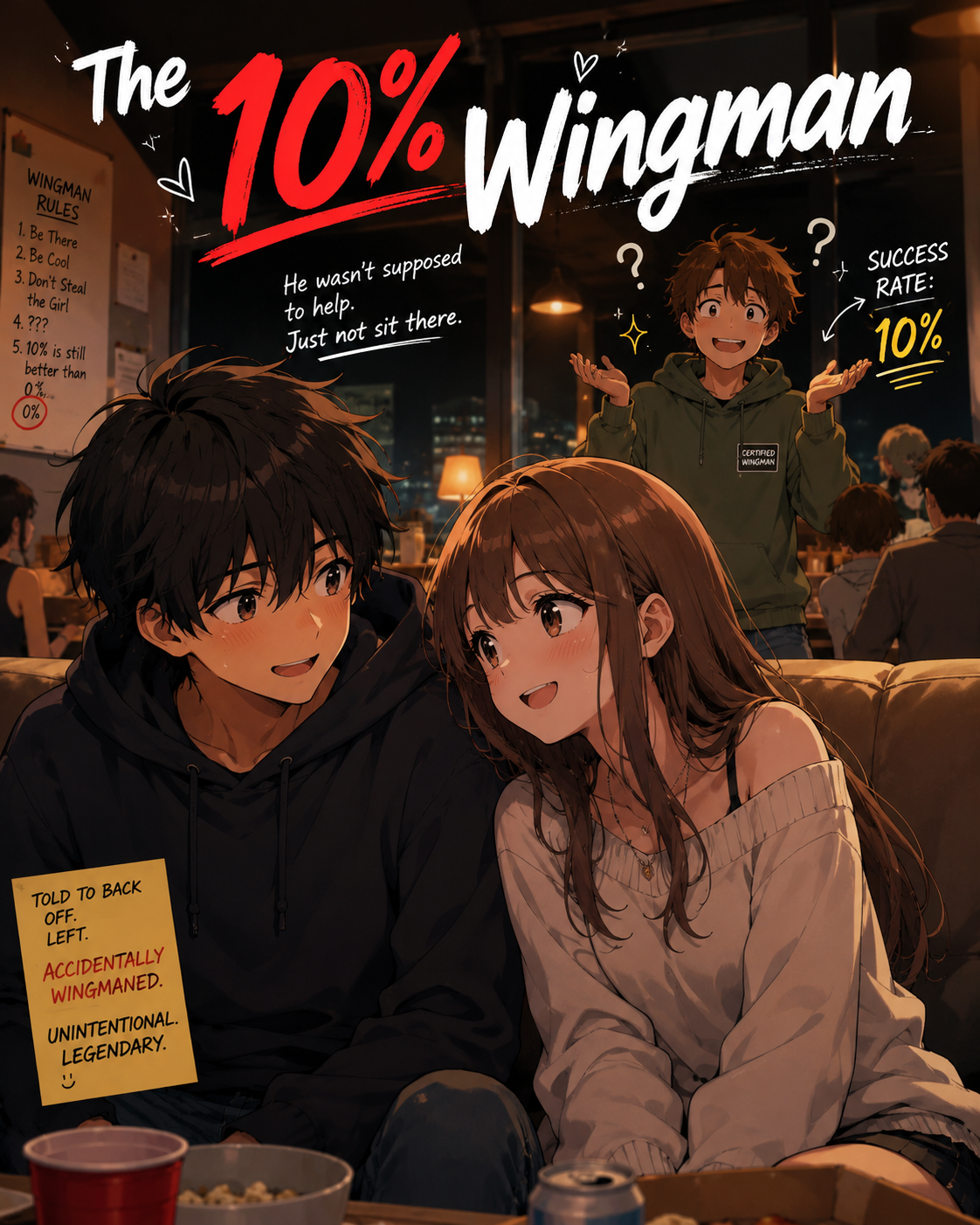 Cover art for The 10% Wingman, a you know me scenario on AI Dungeon