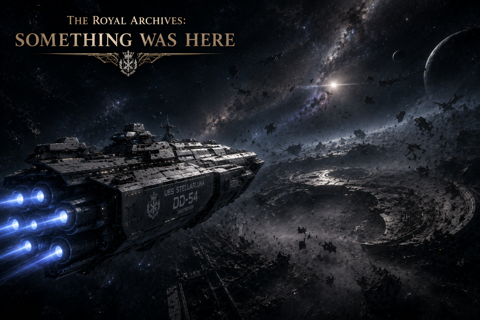 Cover art for The Royal Archives: P1 Birth of a Legend: Something was Here, a you know me scenario on AI Dungeon