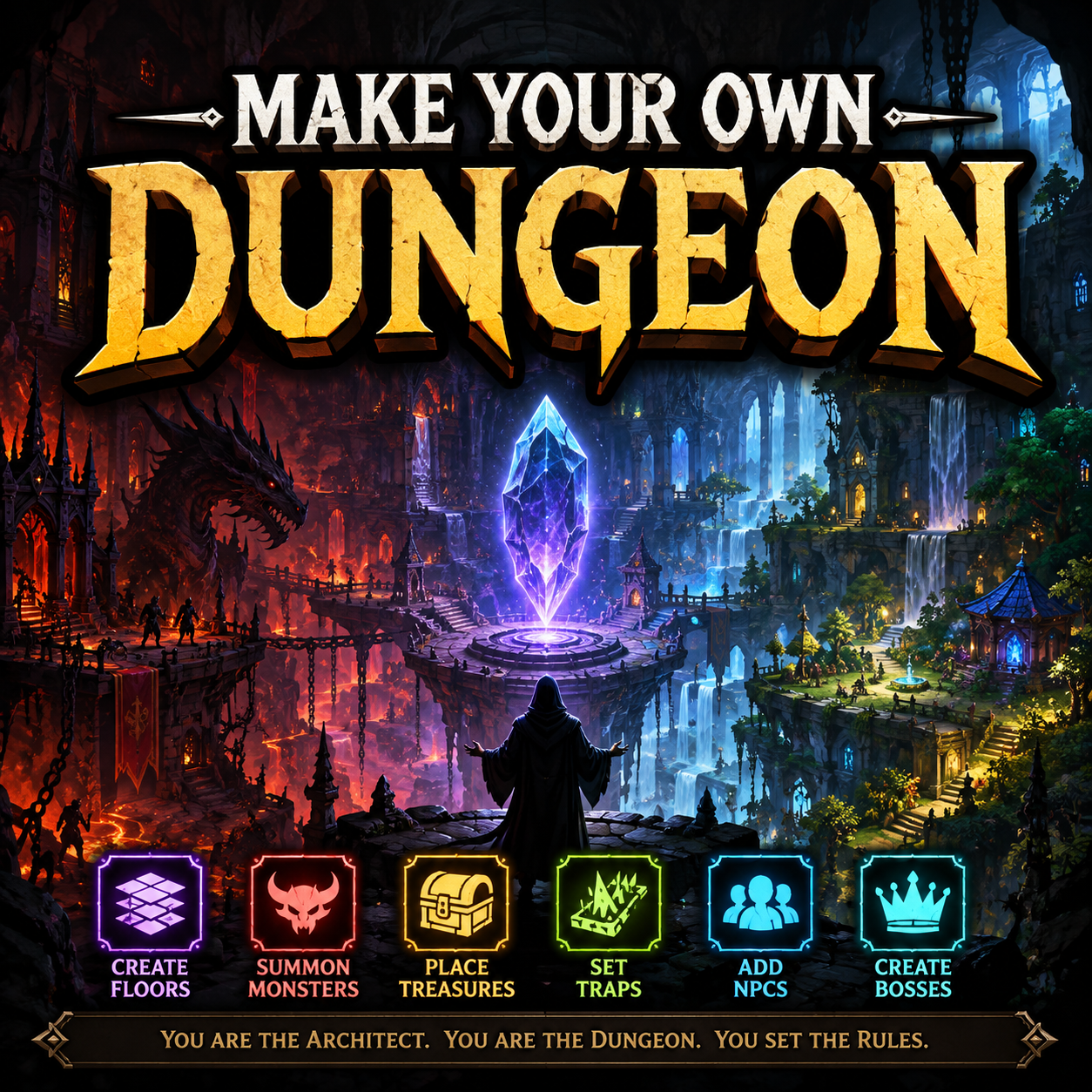 Cover art for Make your own Dungeon, a you know me scenario on AI Dungeon