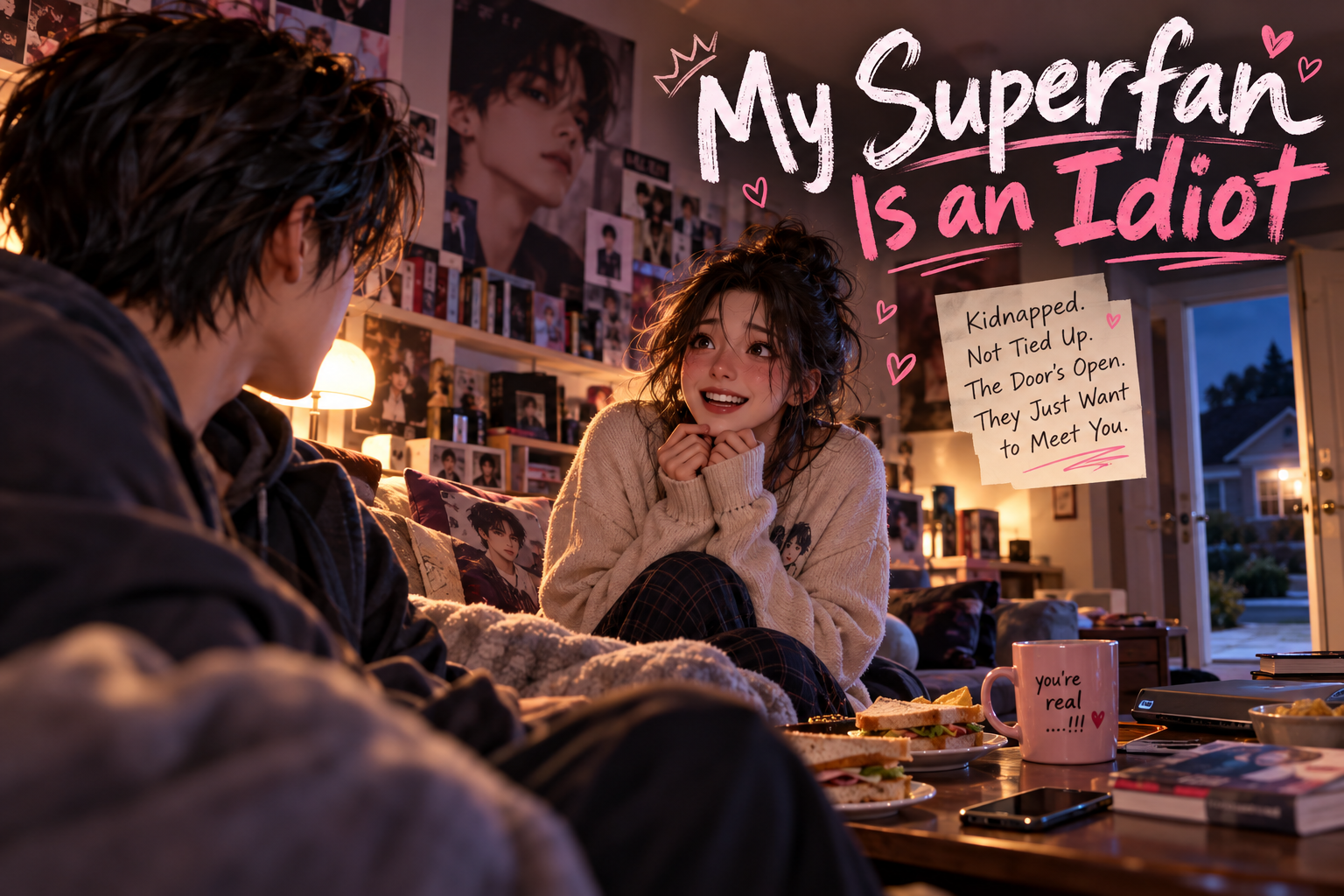 Cover art for My Super-fan Is an Idiot, a you know me scenario on AI Dungeon