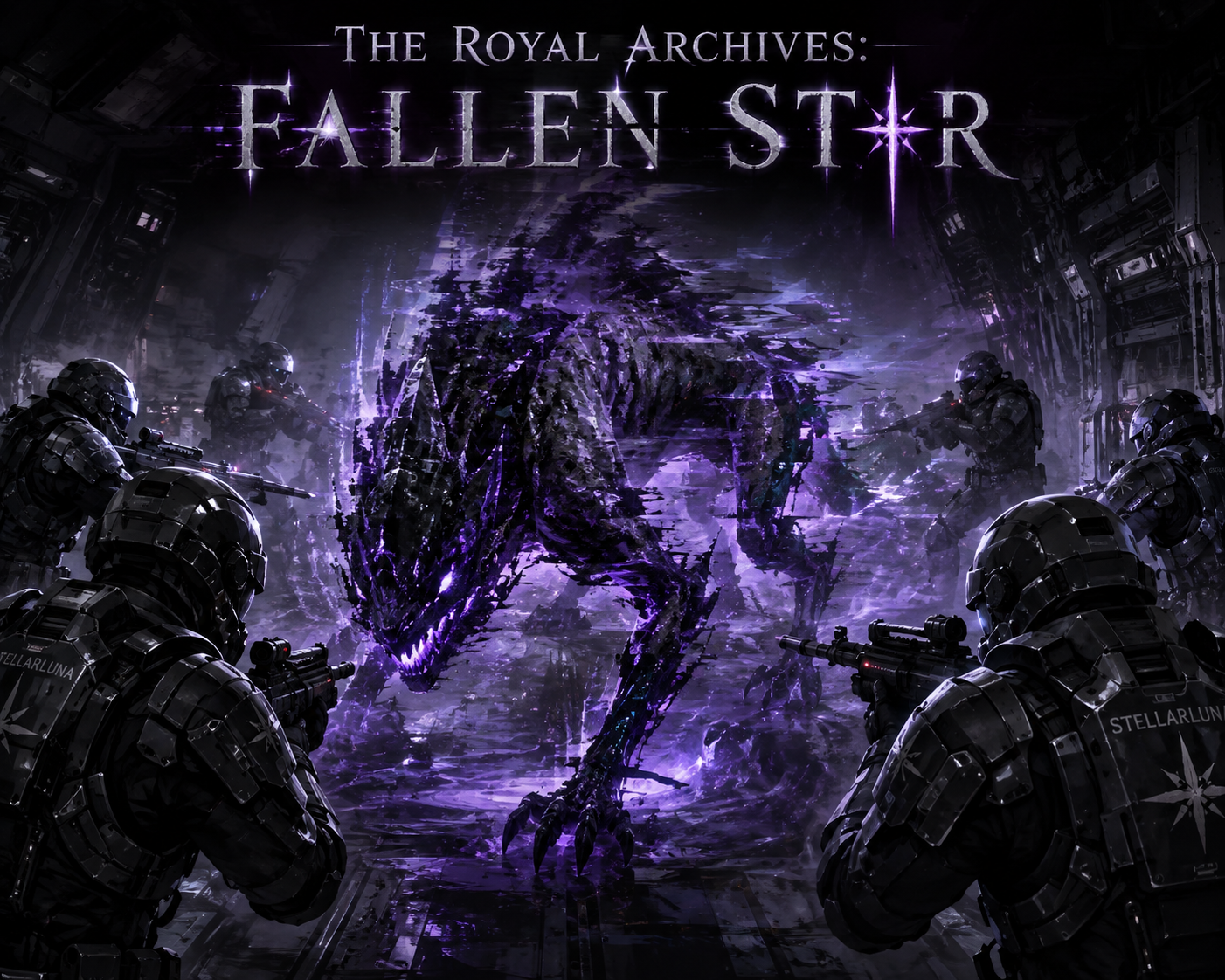 Cover art for The Royal Archives: P1 Birth of a Legend: Fallen Star, a you know me scenario on AI Dungeon