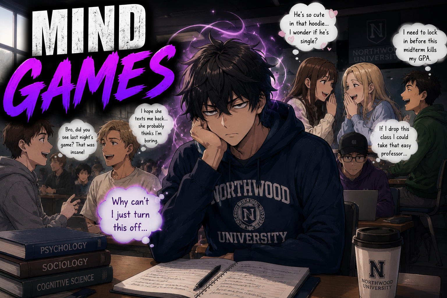 Cover art for Mind Games, a super powers scenario on AI Dungeon