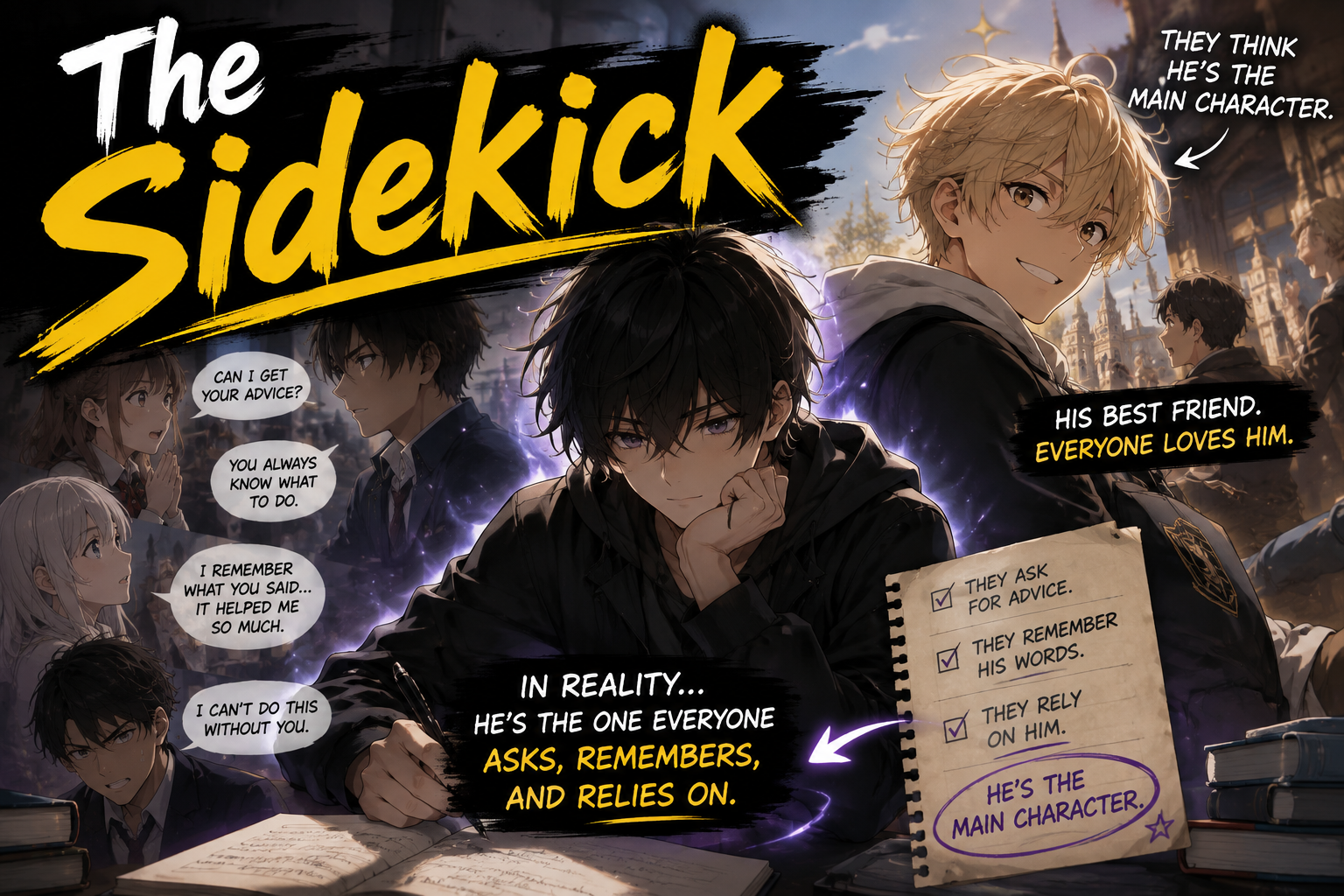 Cover art for The Sidekick, a children of stardust scenario on AI Dungeon
